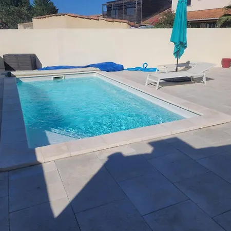 Beautiful With Pool Casa de Férias Baillargues